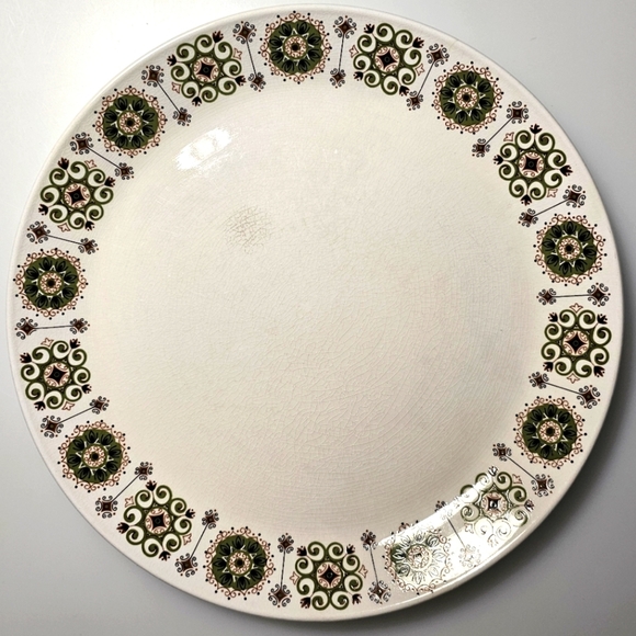 🇬🇧 Vintage Johnson Brothers Snow White MALAGA Dinner Plate - Picture 9 of 14